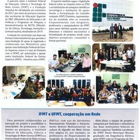 Parceria entre IFMT e Uniselva e Cooperação em Rede entre IFMT e UFMT, attravés do Projeto com Geotec