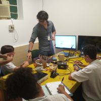 Atividade de monitoria acadêmica desenvolvida em 2020 com aluno do Curso Técnico em Eletrônica, sob a orientação do Prof Ruan
