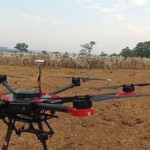 Teste de implemtantação do sistema VANT Geotec, numa fazenda localizada em Campo Verde - MT